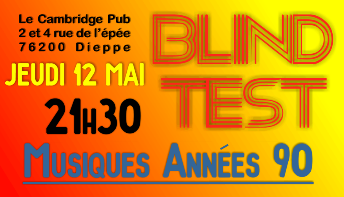 Blind Test années 90 12 juin 2022